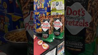 Garlic parmesan pretzel #costcobuys #costcofood #costcovlog #workvlog #pretzels #dots #detroitfoodie