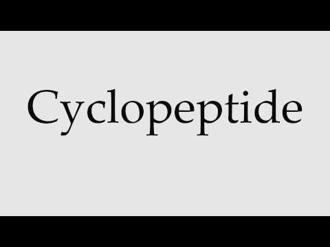 How to Pronounce Cyclopeptide
