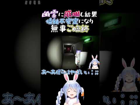 【夜間清掃】幽霊に威嚇した結果情緒不安定になり無事ご臨終のぺこら