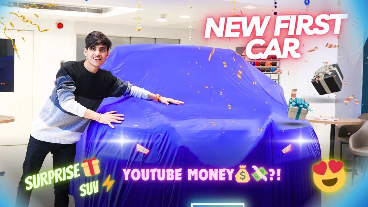 My First New Car From Youtube Money ❤️🔥