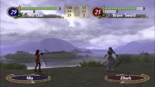 Fire Emblem Radiant Dawn Mia Vs. Zihark