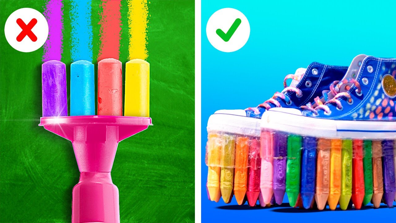 Wow 😍 Incredibile trasformazione delle scarpe fuori dal solito 👟