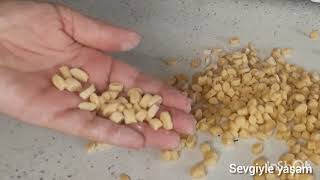 Babaannemin Tarifiyle Çorba Kıtırı. Çorbalarınıza Ekleyeceğiniz 2 Çeşit Kıtır Ekmek Tarifi.