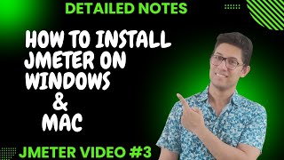 How to Download & Install JMeter on Windows and MacBook Air | JMeter Tutorial | Performance Testing