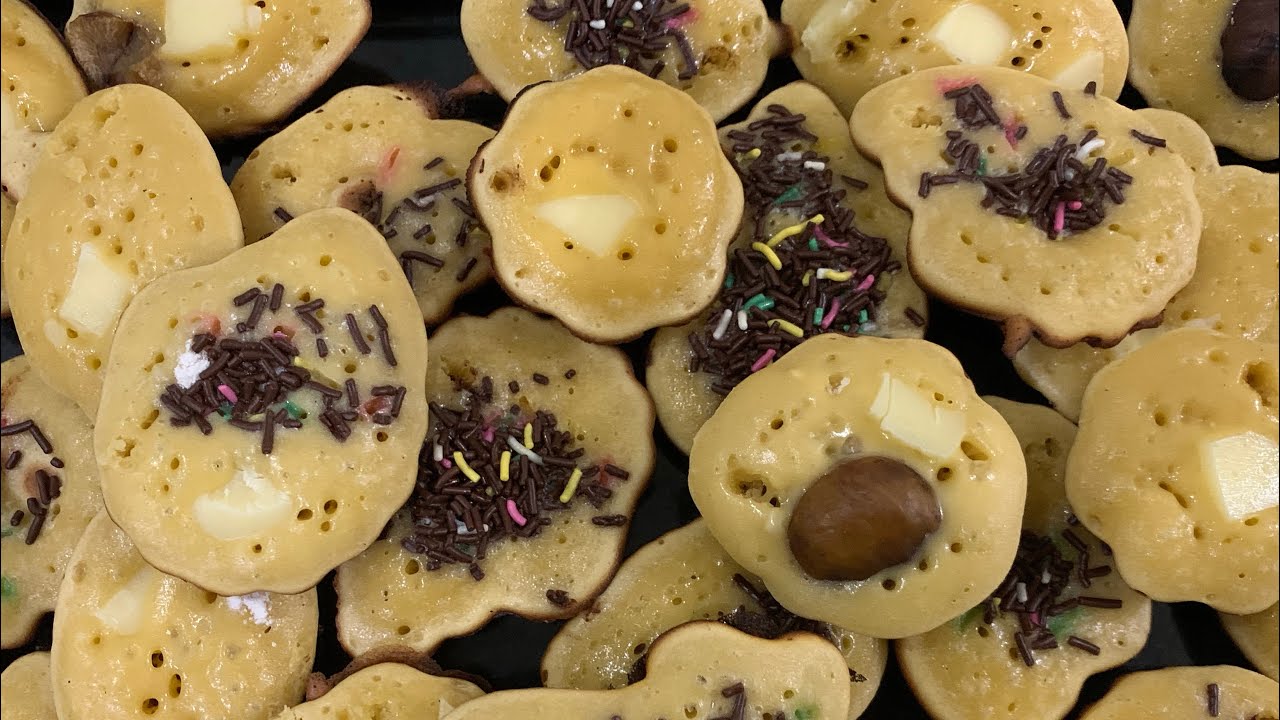 Cara membuat kue cubit How to make pinch cake Cara membuat kue cubit How to make pinch cake