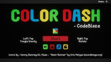 Unity Indie Game Showcase : Color Dash - Endless Runner