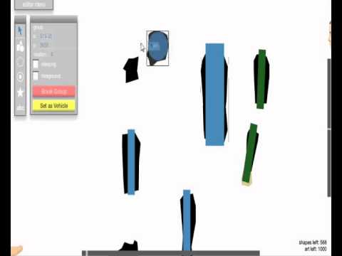 Happy Wheels Level Editor: Drawing A Ninja NPC