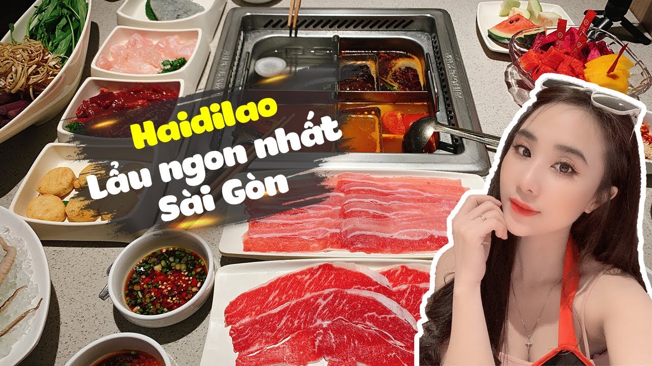 Haidilao nhà hàng lẩu Trung Quốc ngon nhất Sài Gòn // Haidilao Hot Pot
