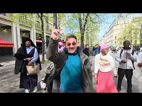 🛑🇫🇷PARIS - ÉVANGÉLISATION SOUS MÉNACES POLICIÈRES À CHATELET - REVEIL INTERNATIONAL JESUS REVIENT