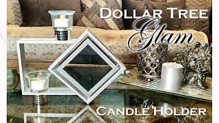 Modern Dollar Tree DIY 2021 - Candle Holders DIY - Glam Home Decor