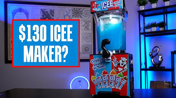 Is This Icee Slushie Maker Worth $130?