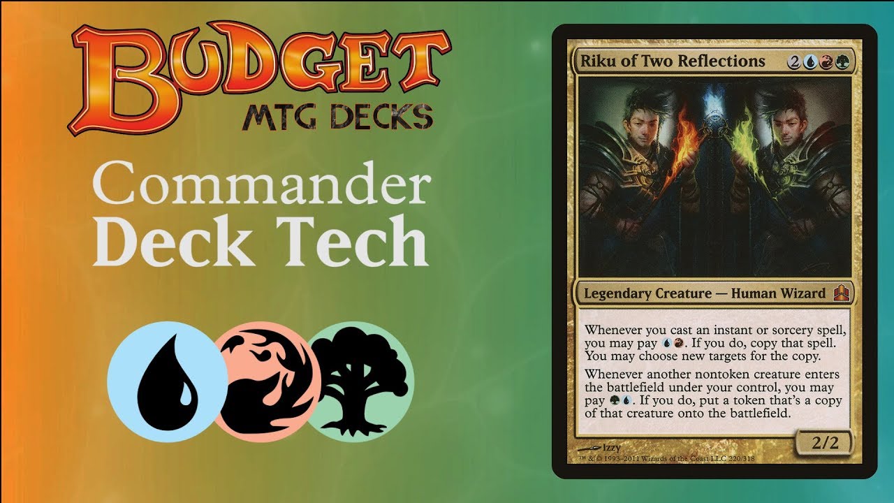 mtg riku of two reflections commander deck MTG main image 1