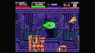 Darius Plus - PC Engine/Supergrafx - No death run - ABDHMRW Path 60fps