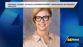 Hopkins County Schools Superintendent announces retirement