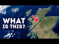 Perfectly Straight Line Across Scotland - Explained