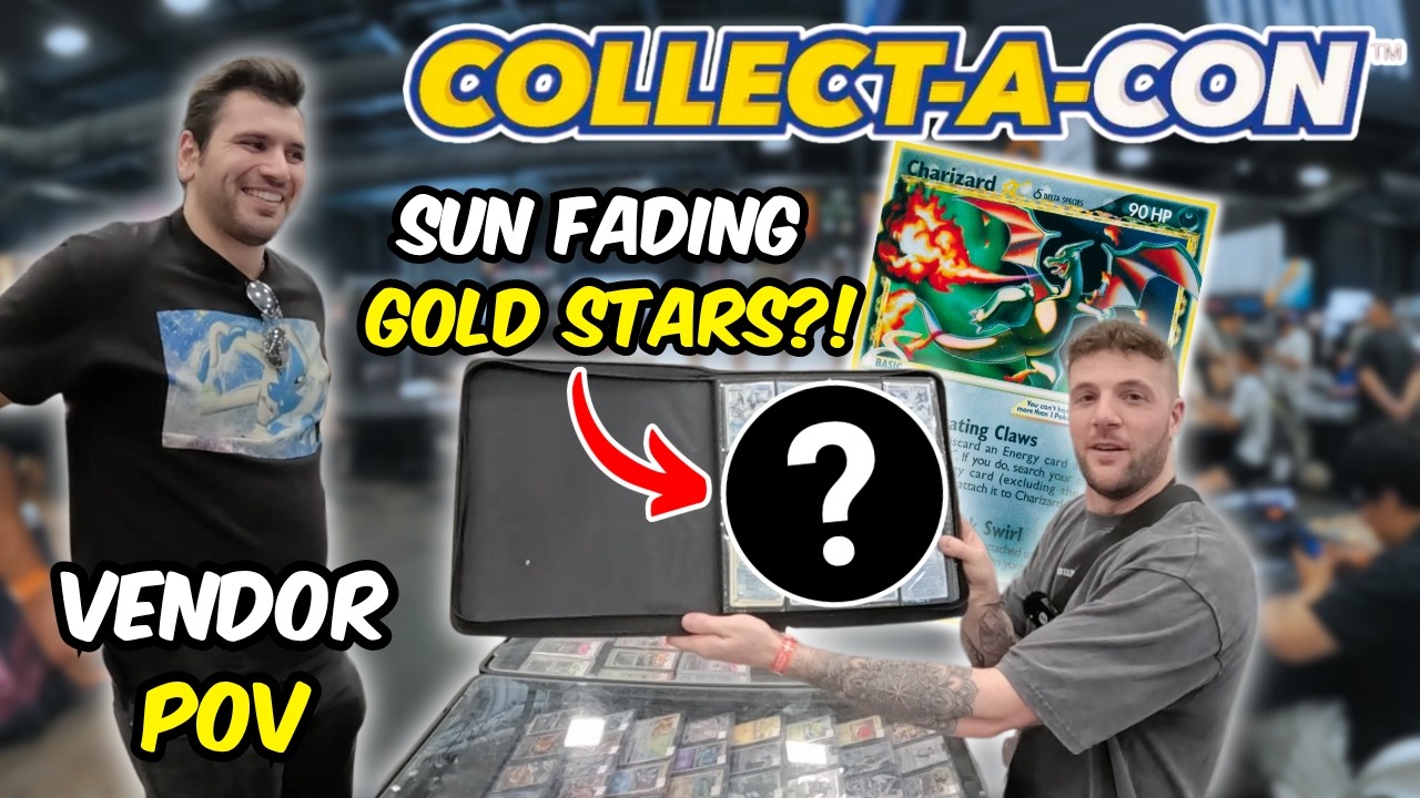 Picking Up HEAT - Collect A Con Phoenix | Pokemon Card Show Vendor POV