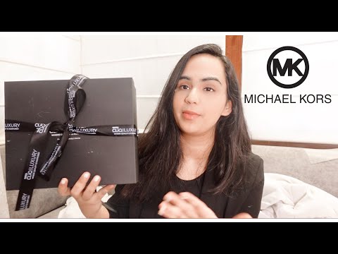 Unboxing MICHAEL KORS BAG | Greenwich logo medium satchel #haul #unboxing