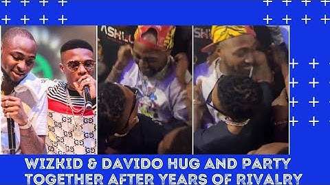 WATCH!!! WIZKID & DAVIDO HUG AS THEY SETTLE THEIR BEEF (FULL EXCLUSIVE VIDEO)