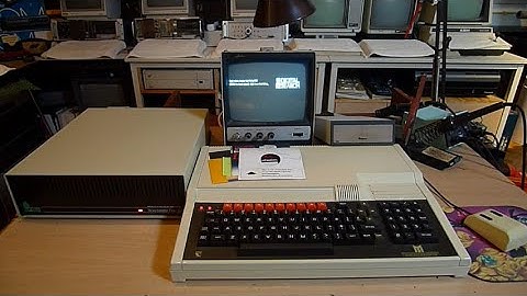 Acorn BBC Master 512 - Testing my Winchester Disc "110"...