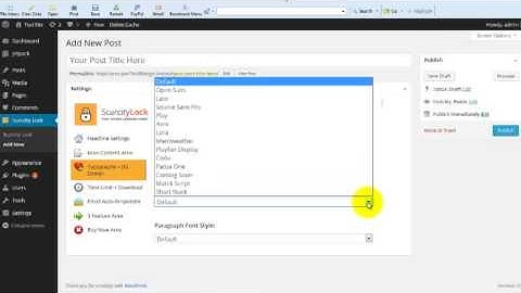 Copy of WP Scarcity Lock Plugin