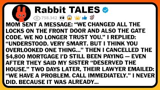 Mom Sent A Message: “We Changed All The Locks On The Front Door And Also The Gate Code. We No Longer