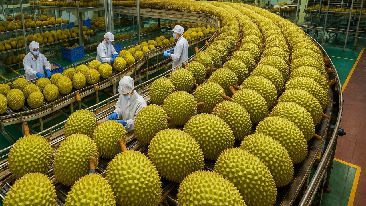 Cách Nông Dân Trồng Và Thu Hoạch Sầu Riêng - Vua Của Các Loại Trái Cây