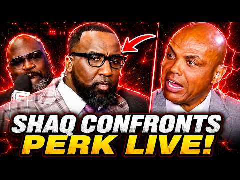 ‘Not Chuck!’ Shaq CONFRONTS Kendrick Perkins LIVE Over Charles Barkley Comments 🤯