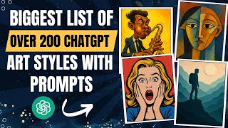 200 ChatGPT Art Styles You Have to See