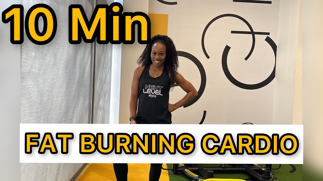 10 min FAT BURNING 🔥Full body HIIT Workout | No Equipment - YouTube
