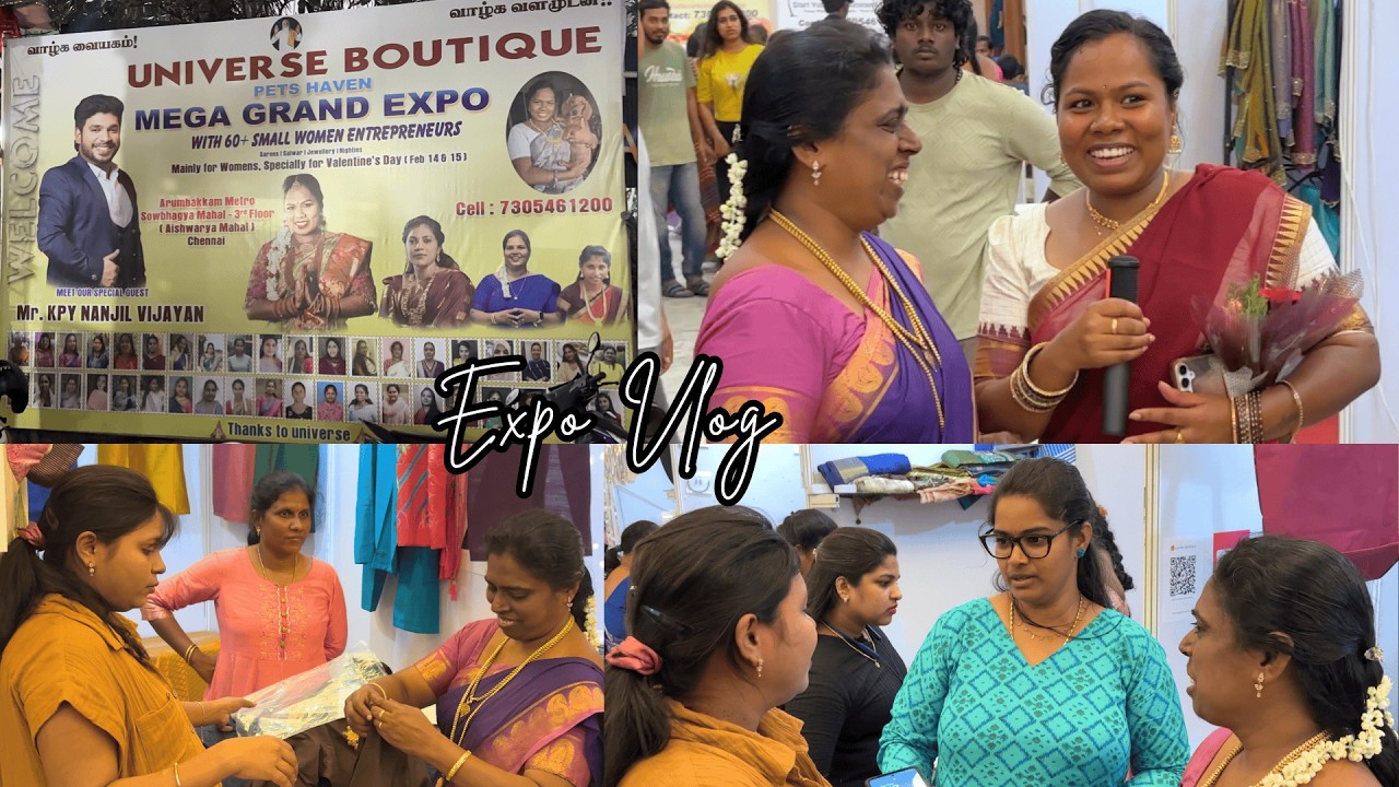 வாங்க அருமையான Universal Boutique's Expo At Sowbhagya Mahal பார்க்க போலாம் !!!
