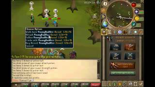 Runescape I love beers goes dh fighting ft ice wave pk