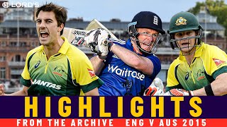 Smith Skill, Marsh Power, Morgan Defiance & Cummins Pace! | Classic ODI | England v Australia 2015