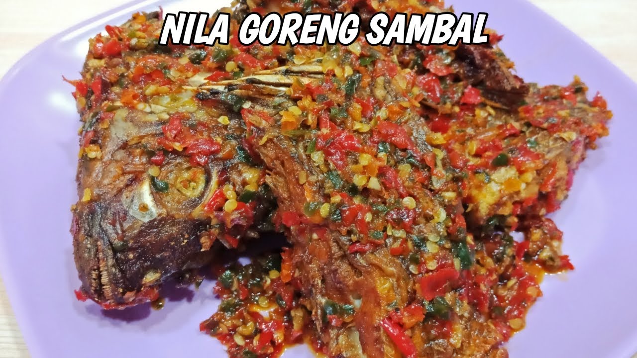 Resep NILA GORENG SAMBAL | Yang Hobi Makan Pedas Dijamin Suka