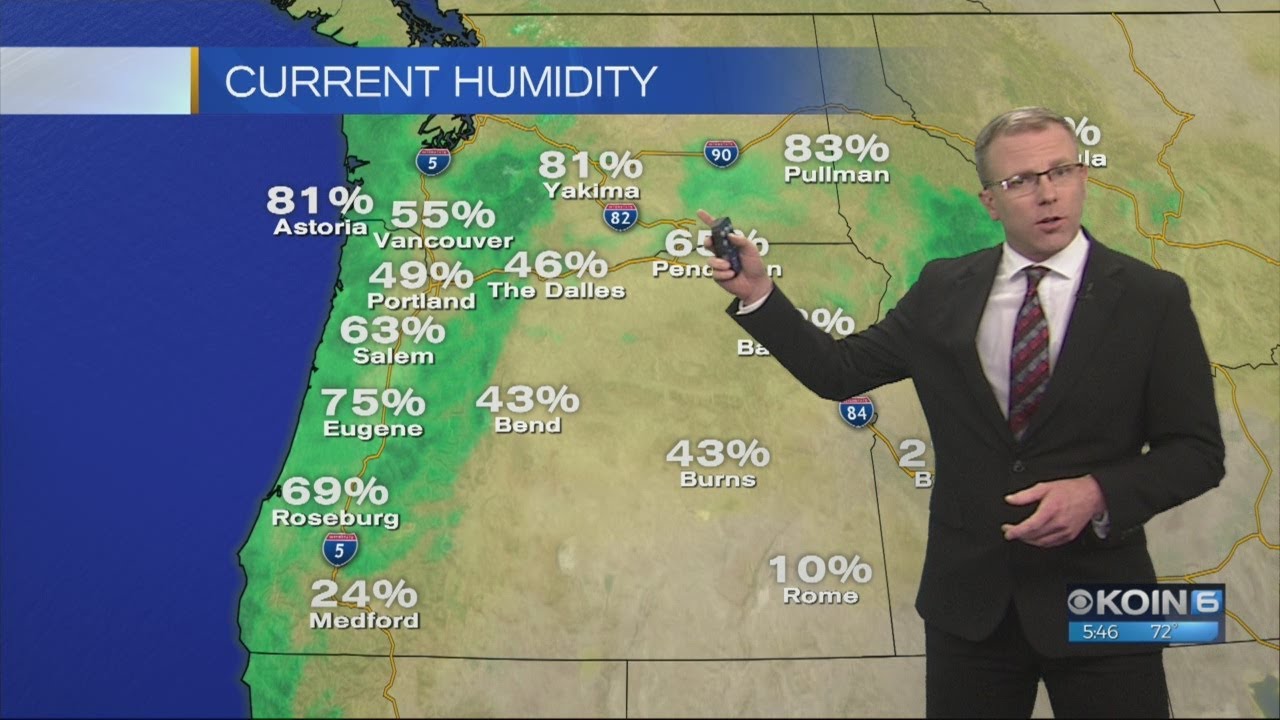 KOIN 6 Weather w/ Steve Pierce Sunday 5.6.18 - YouTube