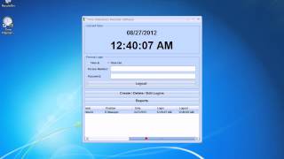 How To Use Time Attendance Recorder Software screenshot 2