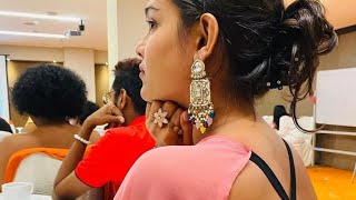 Sri Lanka Actress Sri Varuni Recent Pink Saree Hot Photos And Reel