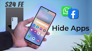 Как скрыть приложения на Samsung Galaxy S24 FE screenshot 5