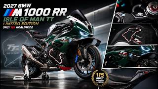 2027 BMW M 1000 RR Isle of Man TT Is Insane