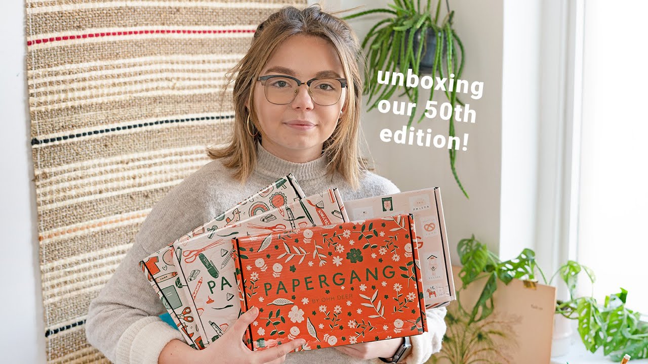 Official Unboxing of April's Papergang Box | Ohh Deer