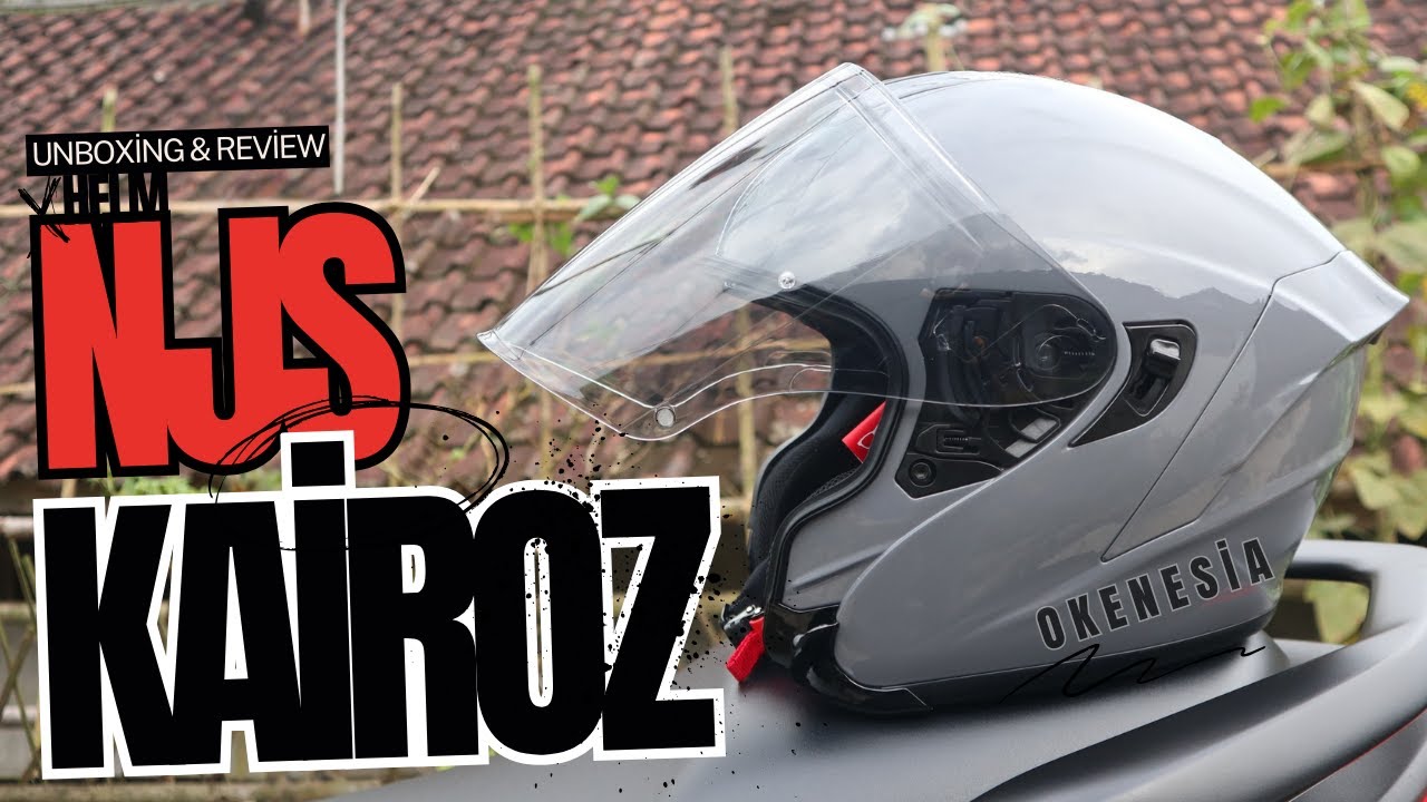 Unboxing Review Helm NJS Kairoz – Fitur Lengkap, Desain Sporty, Harga Mantap!