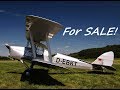 FOR SALE: DH-82 Tiger Moth (SOLD)