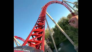 Maverick Front Row POV Full Ride | Insane 95° Drop + 70 MPH Tunnel Launch at Cedar Point 🎢