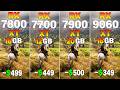 RX 7700 XT vs RX 7800 XT vs RX 7900 XT vs RX 9060 XT - 8 Game Test | Worth Upgrading?