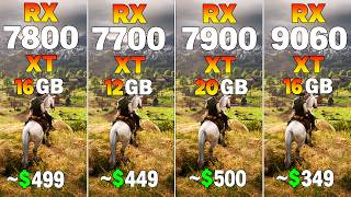 RX 7700 XT vs RX 7800 XT vs RX 7900 XT vs RX 9060 XT - 8 Game Test | Worth Upgrading?