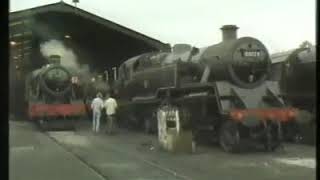 Awayday 1989 BBC. David Shepherd & Peter McEnery visit the Severn Valley Railway