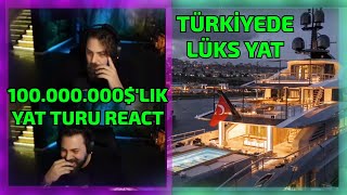 Elraenn Reacting 100.000.000$ Enes Yilmazer MEGAYACHT Yat Turu