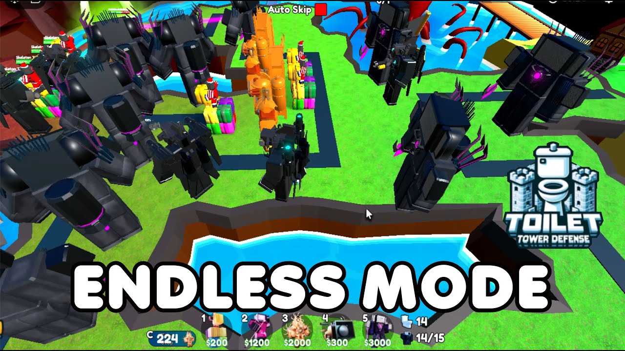 How long will my team last in endless mode?(Toilet Tower Defense)Let ...