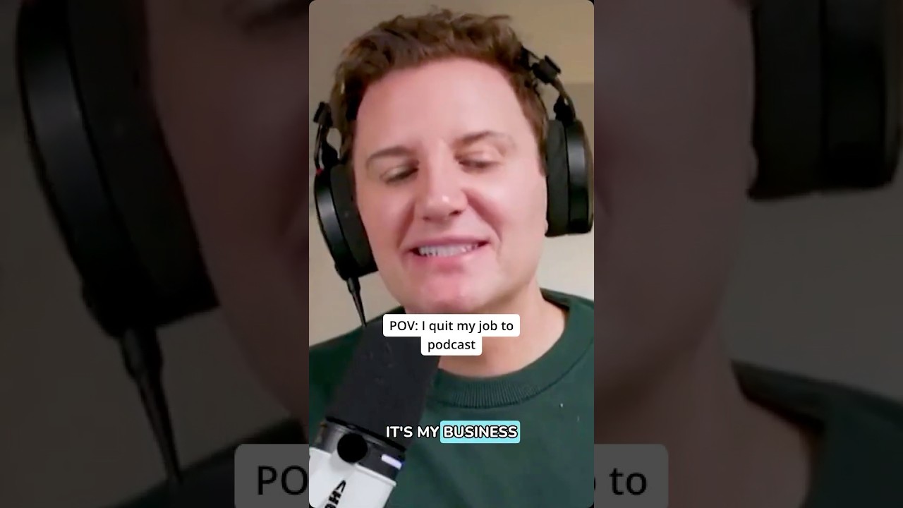 Quitting my full time job to podcast — how podcasting transformed my mindset and career