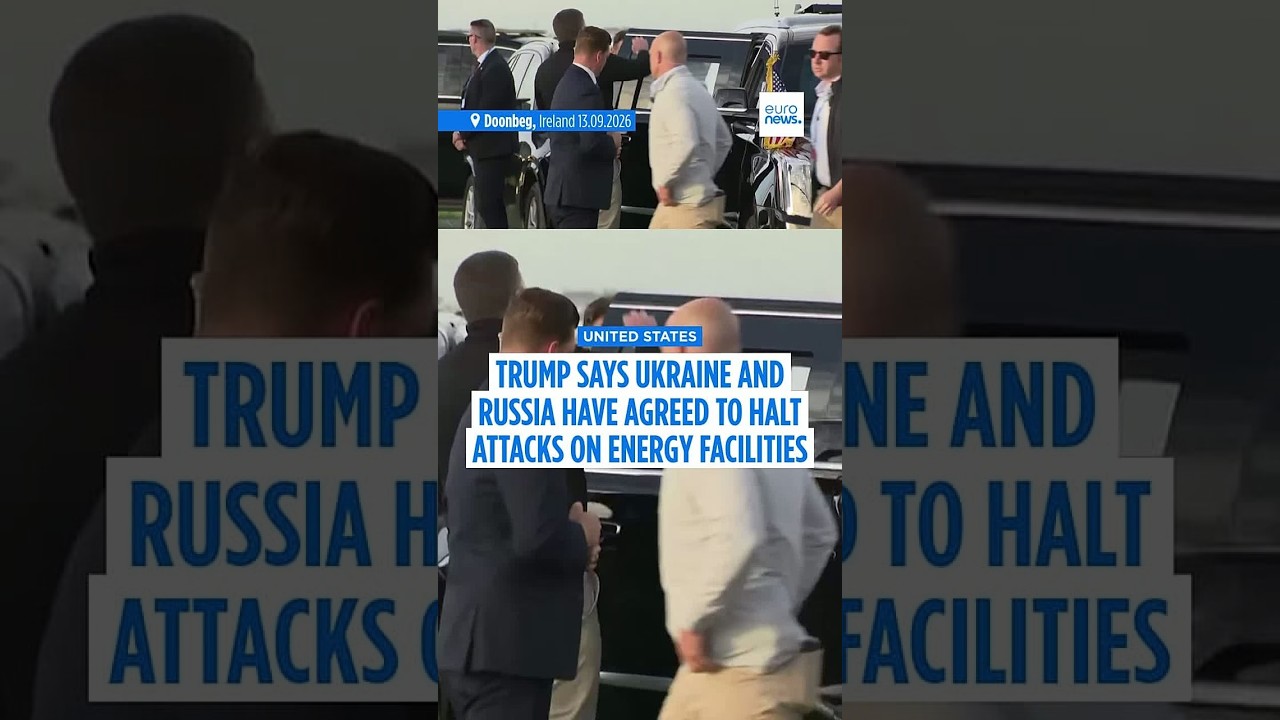 Trump says Ukraine and Russia agree to halt strikes on energy targets