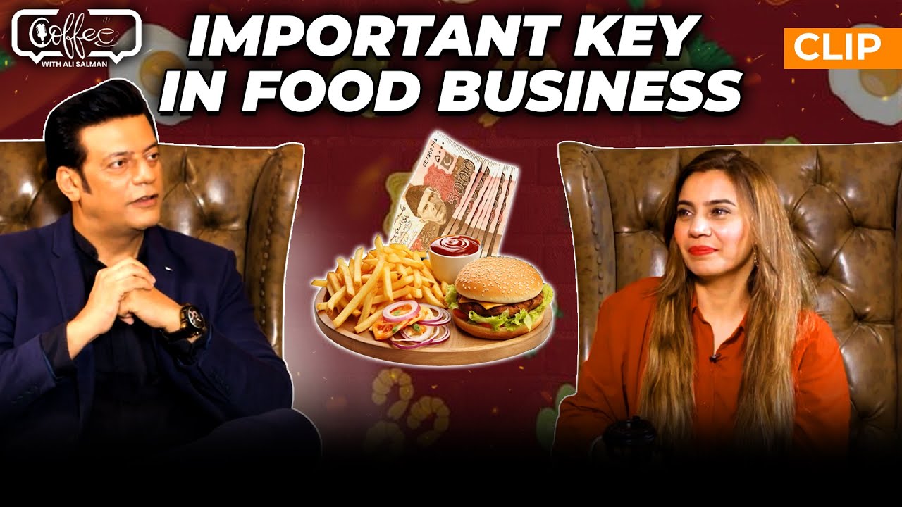 Important Key In Food Business | Coffee With Ali Salman | Social Speak | Clip